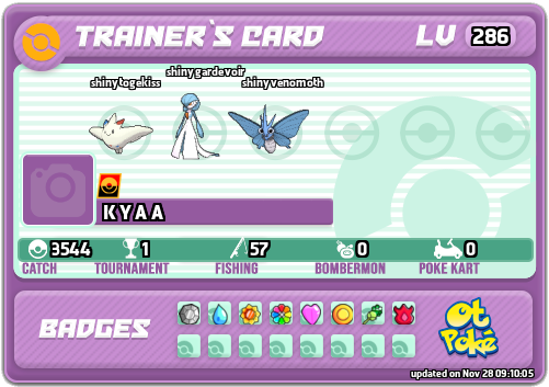 K Y A A Card otPokemon.com