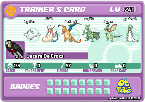 Jacare De Crocs Card otPokemon.com