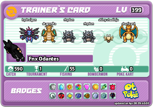 Fnx Odantes Card otPokemon.com