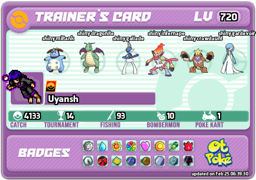 Uyansh Card otPokemon.com