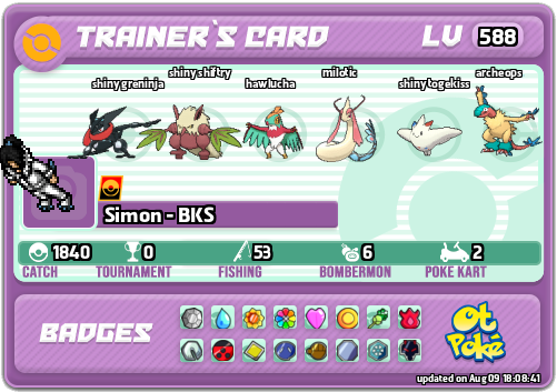 Simon - BKS Card otPokemon.com