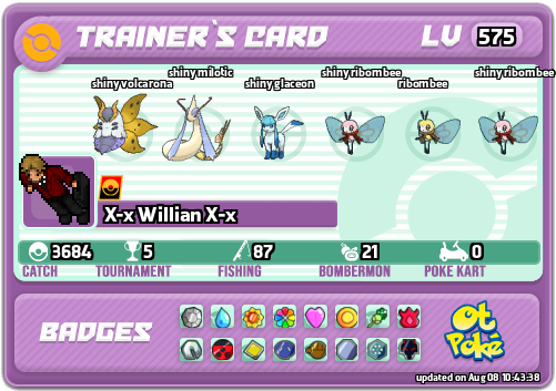 X-x Willian X-x Card otPokemon.com