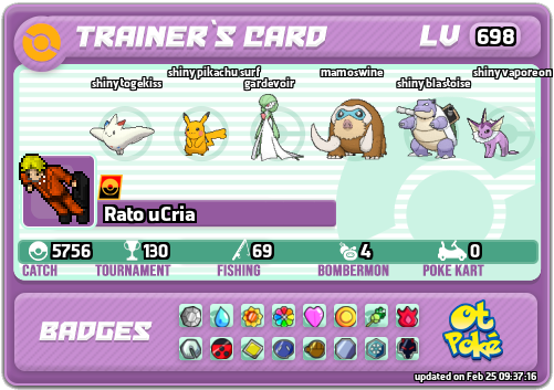 Rato uCria Card otPokemon.com