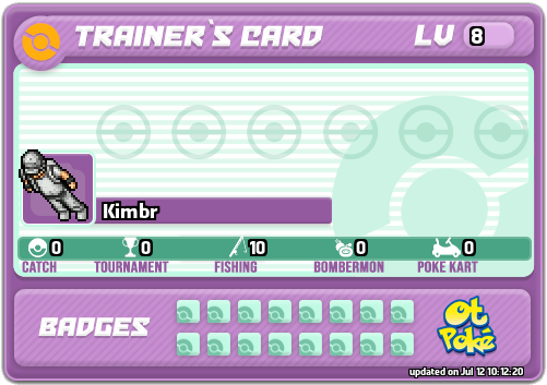 Kimbr Card otPokemon.com