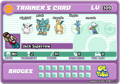 Jack Ssperrow Card otPokemon.com