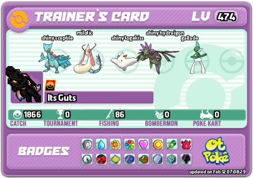 Its Guts Card otPokemon.com