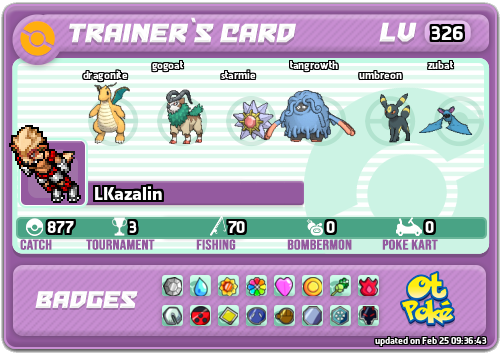 LKazalin Card otPokemon.com