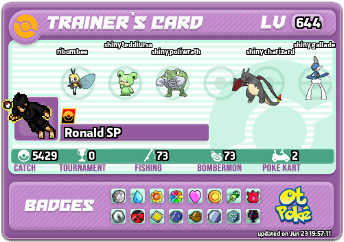 Ronald SP Card otPokemon.com