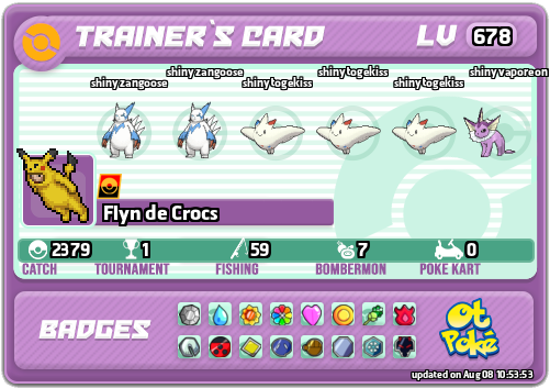 Flyn de Crocs Card otPokemon.com