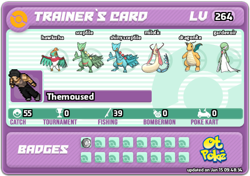 Themoused Card otPokemon.com
