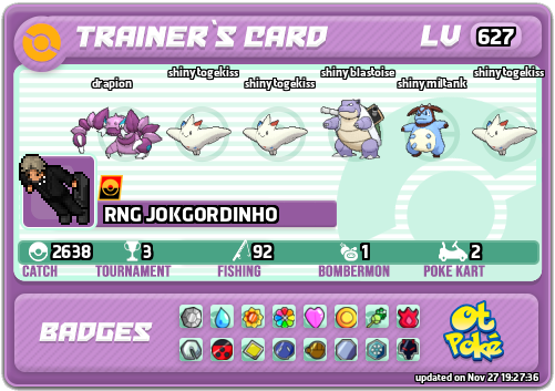 RNG JOKGORDINHO Card otPokemon.com
