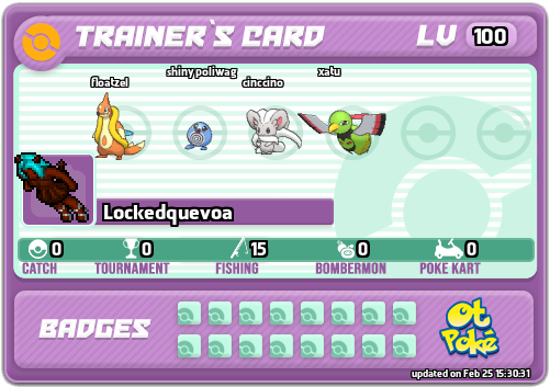 Lockedquevoa Card otPokemon.com