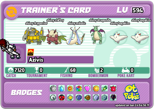 Azivis Card otPokemon.com