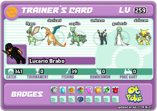 Lucario Brabo Card otPokemon.com