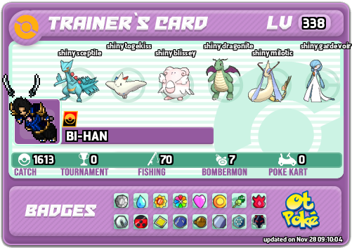 Bl-HAN Card otPokemon.com