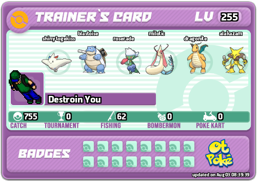 Destroin You Card otPokemon.com