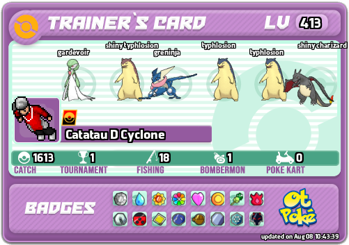 Catatau D Cyclone Card otPokemon.com