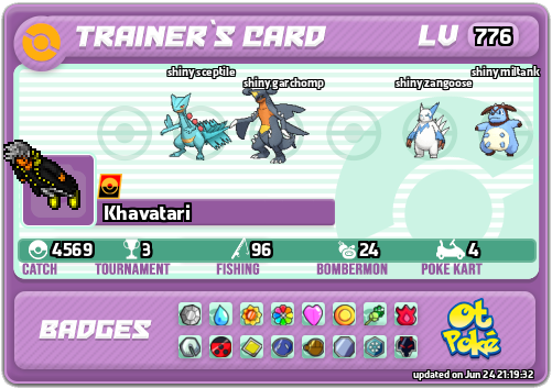 Khavatari Card otPokemon.com
