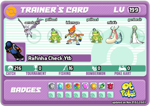 Rafinha Check Ytb Card otPokemon.com