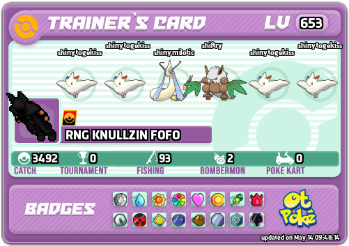 RNG KNULLZIN FOFO Card otPokemon.com
