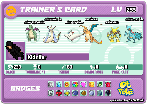Kidnifar Card otPokemon.com
