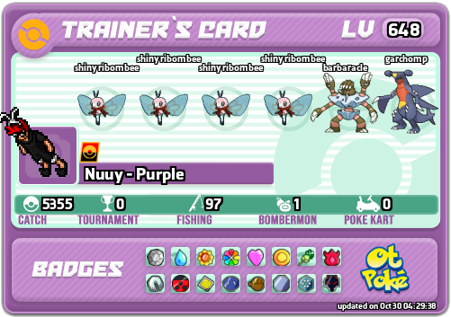 Nuuy - Purple Card otPokemon.com
