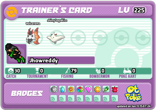 Jhowreddy Card otPokemon.com