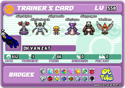 DK V A N Z A T Card otPokemon.com