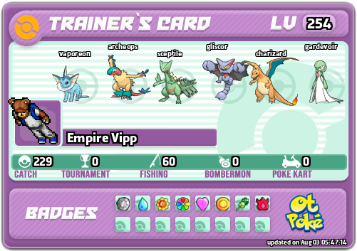 Empire Vipp Card otPokemon.com