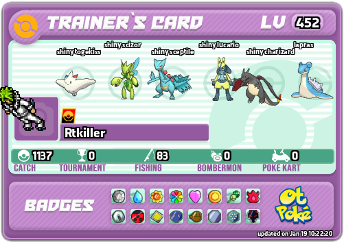 Rtkiller Card otPokemon.com