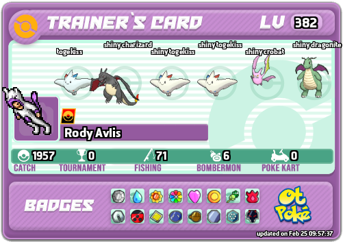 Rody Avlis Card otPokemon.com