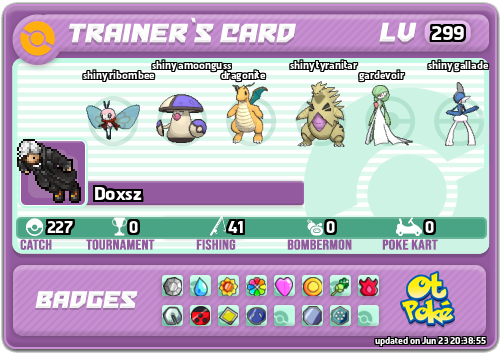 Doxsz Card otPokemon.com