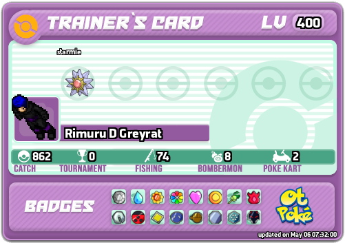 Rimuru D Greyrat Card otPokemon.com
