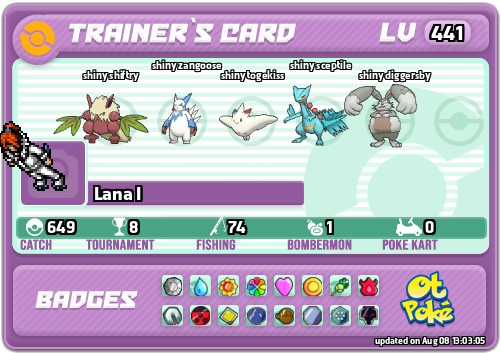 Lana I Card otPokemon.com