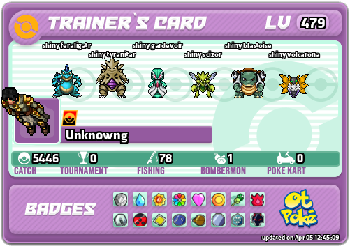 Unknowng Card otPokemon.com