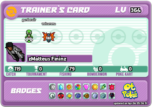 zMatteus Fininz Card otPokemon.com