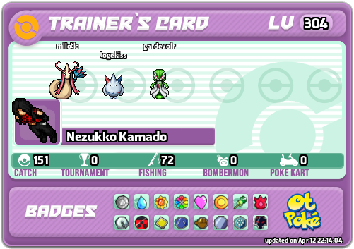 Nezukko Kamado Card otPokemon.com