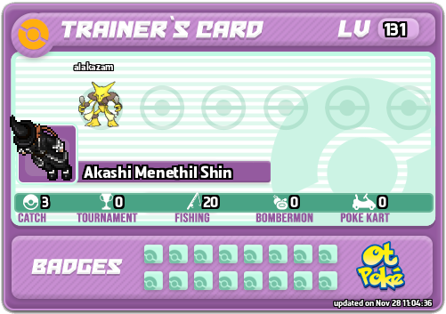 Akashi Menethil Shin Card otPokemon.com