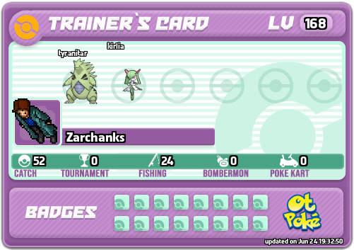 Zarchanks Card otPokemon.com