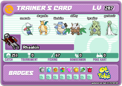 Rhaakin Card otPokemon.com