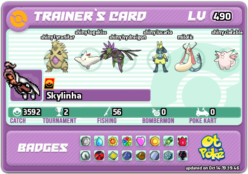 Skylinha Card otPokemon.com