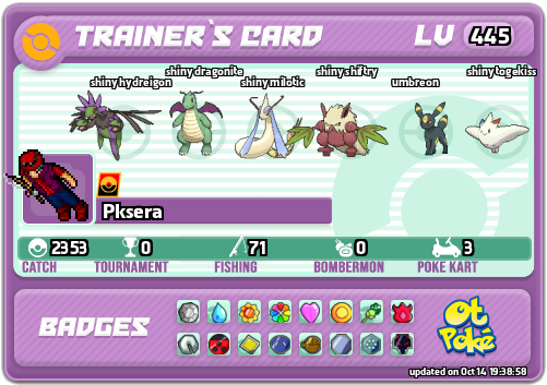 Pksera Card otPokemon.com