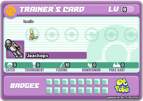 Jaackops Card otPokemon.com