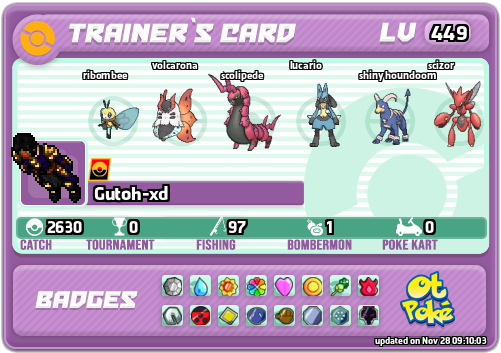 Gutoh-xd Card otPokemon.com