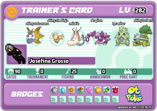 Josefina Grosso Card otPokemon.com