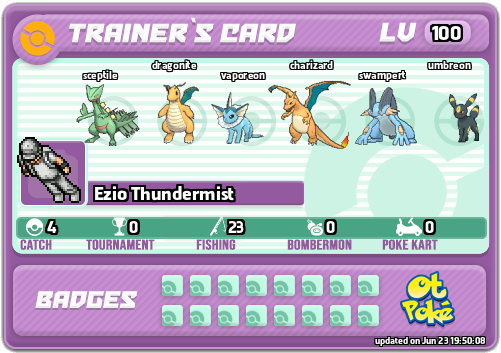 Ezio Thundermist Card otPokemon.com