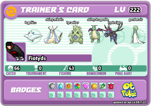 Fiotyds Card otPokemon.com