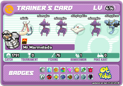 Mr Marmelada Card otPokemon.com