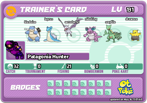 Patagonia Hunter Card otPokemon.com