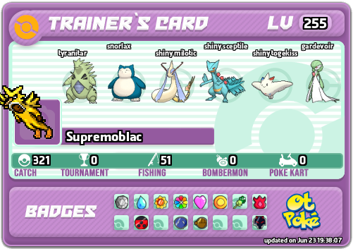 Supremoblac Card otPokemon.com